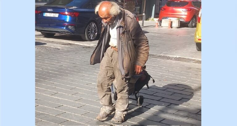 Beşiktaş’ta Kimsesiz Bir İnsan: Duyarlılığa Davet!..