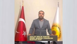 ADALET BİRLİK PARTİSİ Genel Başkan Yardımcısı Sayın Mustafa Kut, Diyarbakır ilçe Kongreleri Hakkında şu Açıklamayı Yaptı…