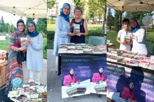 Öykü ve Roman Yazarı, Nevriye Cura Gir, Düzce Sanat Sokağında Kitaplarını İmzalıyor…