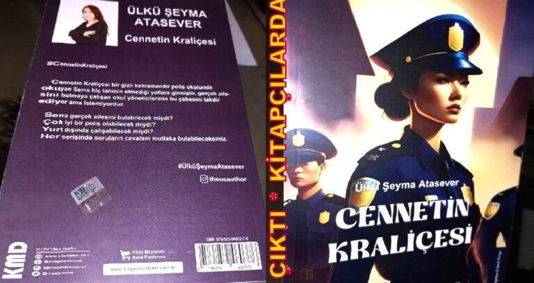 Ülkü Şeyma Atasever’in “Cennetin Kraliçesi” İsimli Romanı, KMD Yayınları’ndan Çıktı…