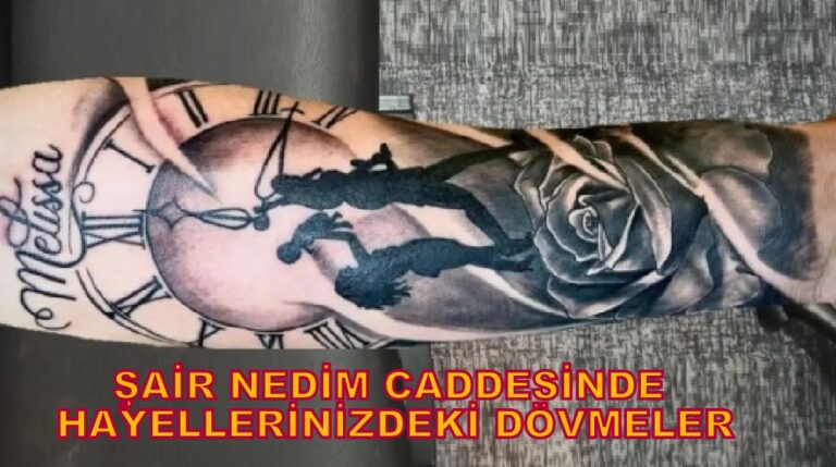 Şair Nedim Caddesi’nde Ömer Tekik’in Sanatıyla Yaşam Bulan Dövmeler…