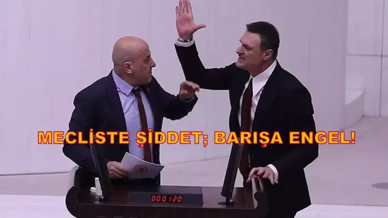 Bir Mecliste Kan Akıyorsa, Dünyada Barıştan Söz Edilemez…