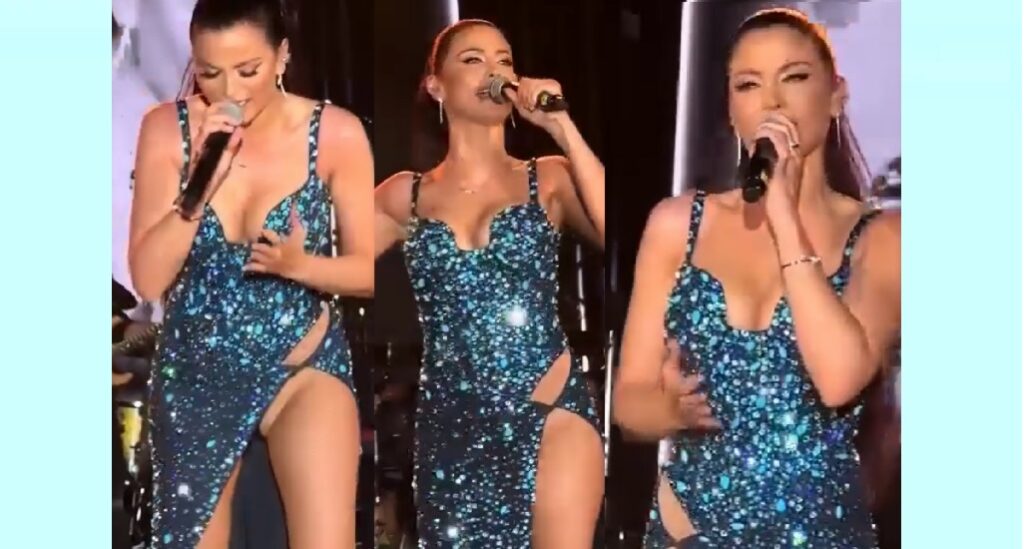 Sırp Şarkıcı Milica Pavlovic Konserde Giydiği iç Çamaşırı ile Dünyada Gündem Oldu…