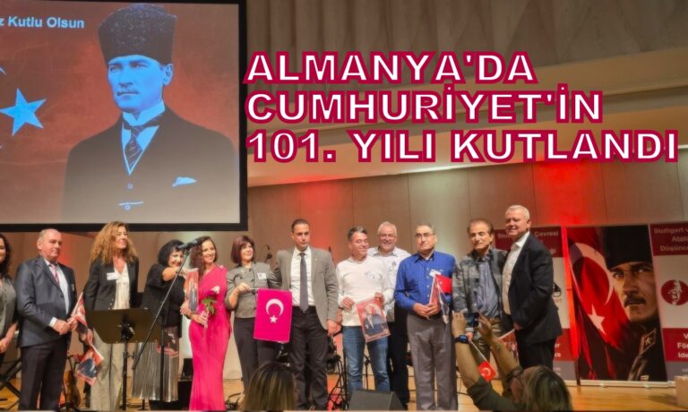 STUTTGART VE ÇEVRESİ ATATÜRKÇÜ DÜŞÜNCE DERNEĞİ‘NİN DÜZENLEDİĞİ CUMHURİYET BAYRAMIGÖRKEMLİ BİR TÖRENLE KUTLANDI!