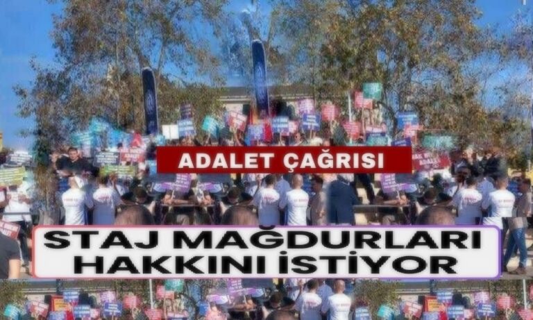 STAJ MAGDURLARININ AHI: TÜM YÖNETİCİLERİ YAKAR!