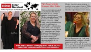 TÜRK SANAT MÜZİĞİ SANATÇISI SİBEL TEKİN HAFIZALARDA