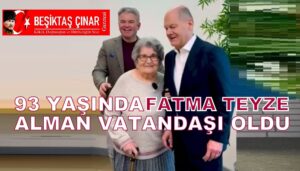 93 Yaşında Alman Vatandaşı Olan Fatma Teyze’ye Başkan Scholz’dan Büyük Jest!..