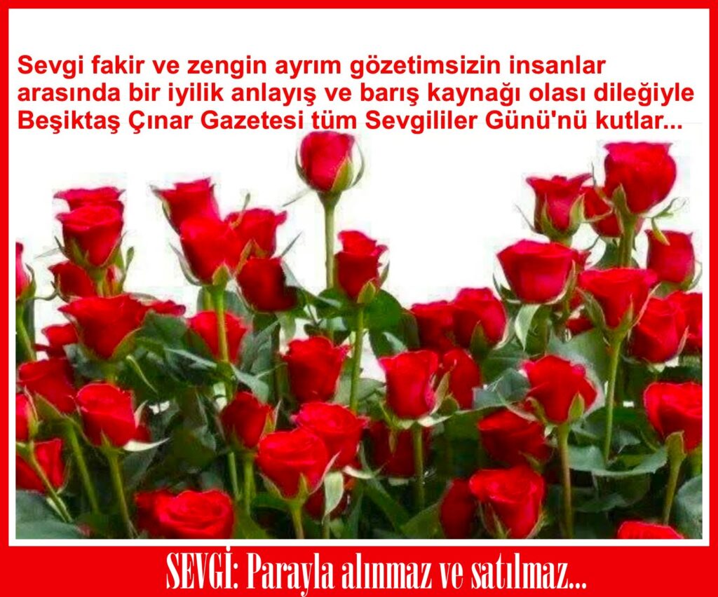 Sevgi: Parayla satılmaz ve satılmaz…