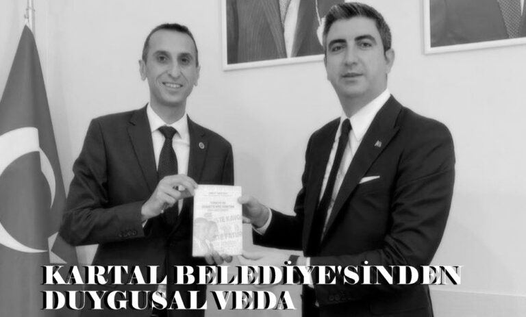 Kartal Belediyesi’nde Umut Taştan’a Veda…