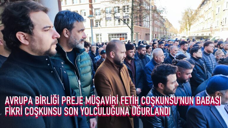 Avrupa Birliği Proje Danışmanı Fetih Coşkunsu’nun Babası Fikri Coşkunsu Son Yolculuğuna Uğurlandı.