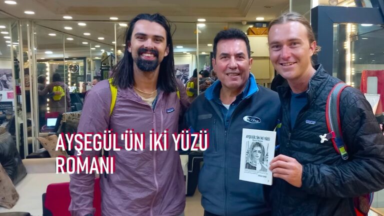 Ayşegül’ün İki Yüzü Romanı: İlk İmzası, Robby ve Nick Amerika Coloradolu Kardeşlerimize Kısmet Oldu…