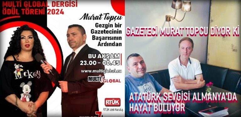 ALMANYA’DA ANLAMLI GİRİŞİM: GAZETECİ MURAT TOPÇU’DAN ATATÜRK ANITI ÖNERİSİ