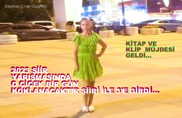Beşiktaş Çınar Gazetesi’nden Nilüfer Özdal’a Yeni Şiir Kitabı ve Klip Müjdesi!