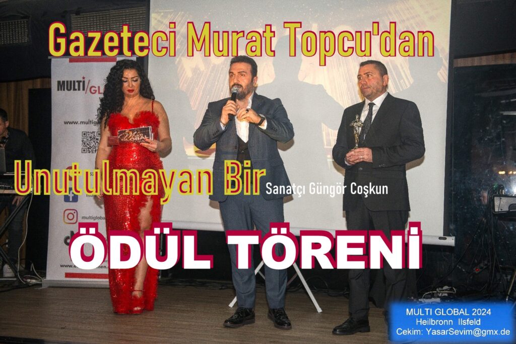 Almanya’da Unutulmayan Bir Ödül Töreni…