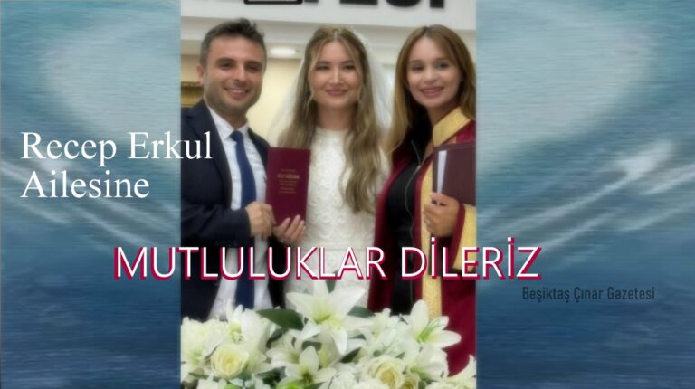 “Beşiktaş’ın Yazılım Dünyasındaki İncisi Recep Erkul, Mutluluğa ‘Evet’ Dedi!”