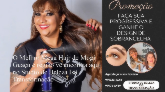 O melhor Mega Hair de Mogi Guaçu e região – Paula Transformação…