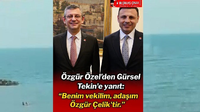 Özgür Özel, göreve başladığını belirten Gürsel Tekin’e İstanbul İl Başkanlığı’nda yanıt verdi…