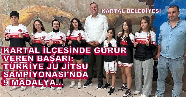 Kartal’dan Gurur: Türkiye Ju Jitsu Şampiyonası’nda 9 Madalya…