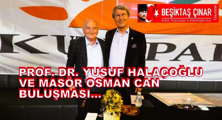 Masör Osman Can ve Prof. Dr. Yusuf Halaçoğlu’nun Buluşması: Engelleri Aşan Bir Başarı Hikayesi…