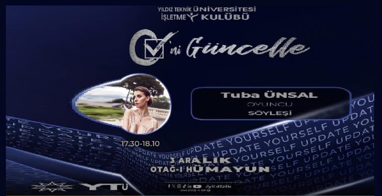 Yıldız Teknik Üniversitesi İşletme Kulübü Tarafından Düzenlenen CV’ni Güncelle 20. Kez Sizlerle!