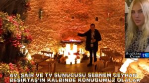 Beşiktaş’ın Kalbinde Dev Buluşma: Şebnem Ceyhan ve Ertan Yılmaz ile Sanat Dolu Bir Söyleşi…