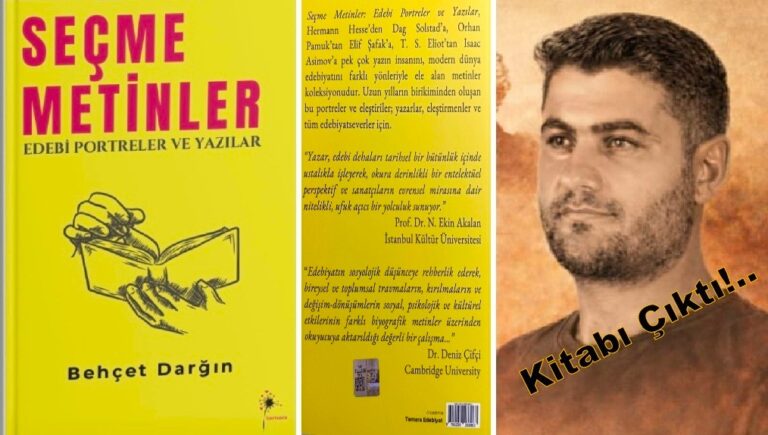 Edebiyat Dünyasına Yeni Bir Soluk: Behçet Darğın’dan “Seçme Metinler”