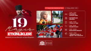 BEŞİKTAŞ’TA 19 MAYIS COŞKUSU CÜNEYT ARKIN SANATÇILAR PARKI’NDA YAŞANACAK
