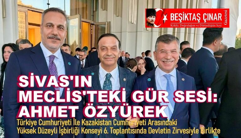 Sivas’ın Meclis’teki Gür Sesi: Ahmet Özyürek…