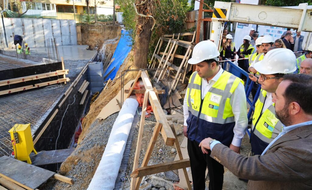 BEŞİKTAŞ’TA KENTSEL DÖNÜŞÜM ÇALIŞMALARI DEVAM EDİYOR