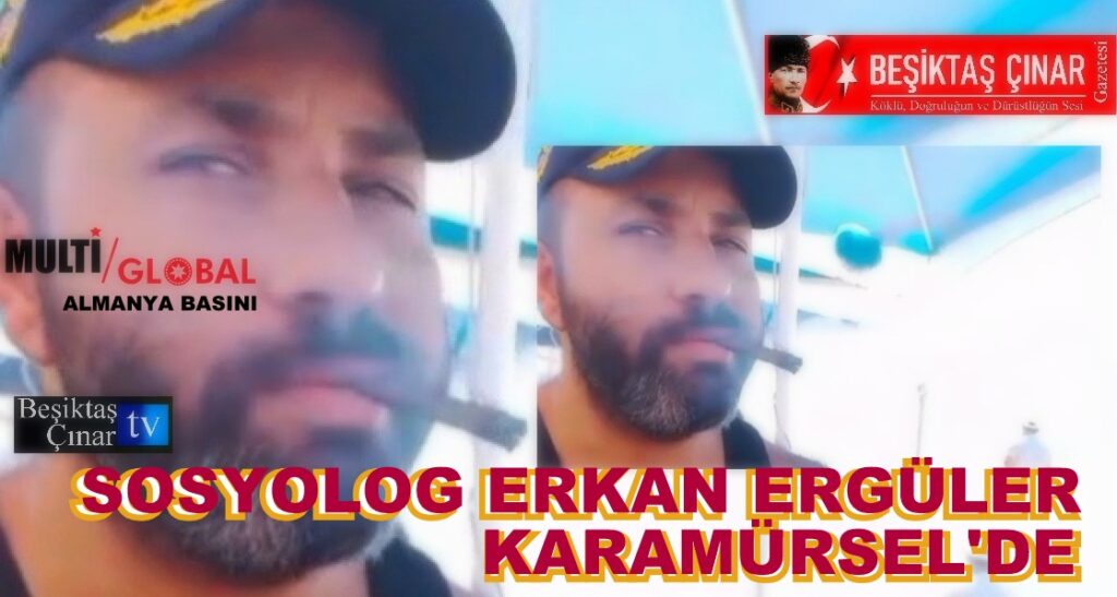 SAHİLDE PURO KEYFİ: Sosyolog Erkan Ergüler’den Düşman Çatlatan Video!