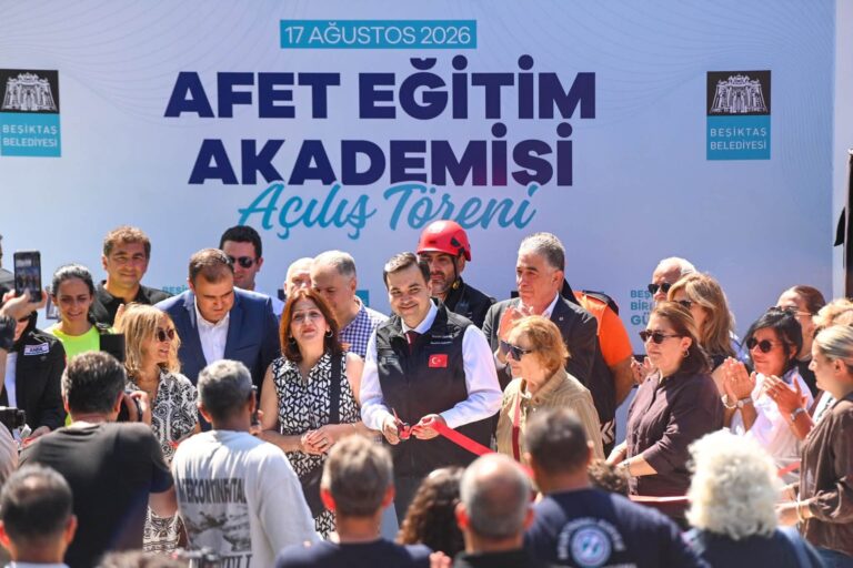 BEŞİKTAŞ AFET EĞİTİM AKADEMİSİ 17 AĞUSTOS’TA AÇILDIBAŞKAN VEKİLİ RASİM ŞİŞMAN: “DAHA DİRENÇLİ BİR BEŞİKTAŞ İÇİNÇALIŞMAYA DEVAM EDİYORUZ”