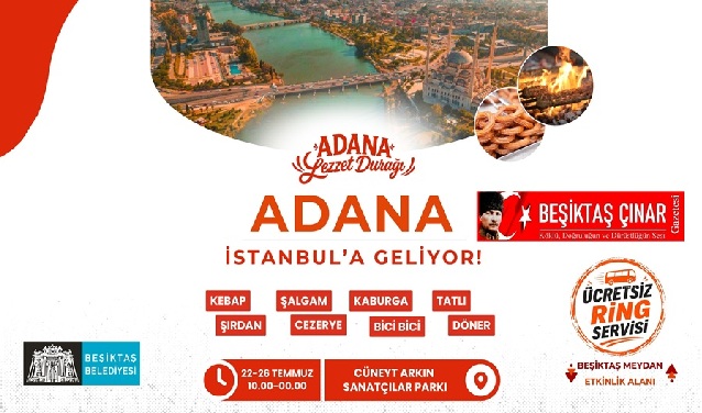 Beşiktaş’ta Adana Lezzet Buluşmaları Başlıyor