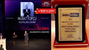Multi Global Dergisi’ne Almanya’dan Uluslararası Ödül: Yılın En İyi Dergisi Seçildi…