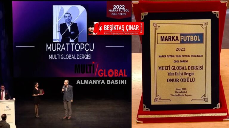 Multi Global Dergisi’ne Almanya’dan Uluslararası Ödül: Yılın En İyi Dergisi Seçildi…