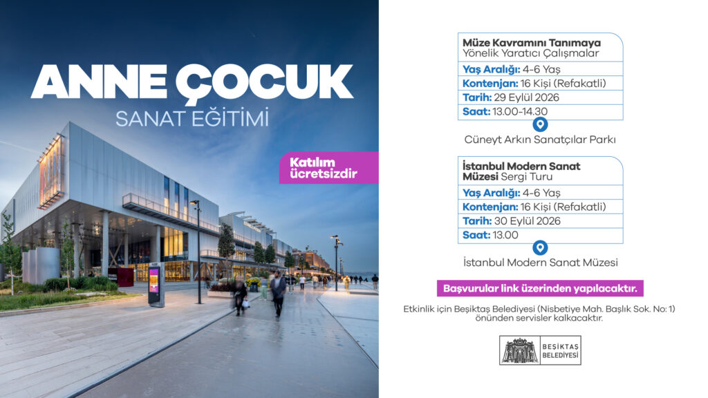 BEŞİKTAŞ BELEDİYESİ ÇOCUKLARI SANATLA BULUŞTURUYOR