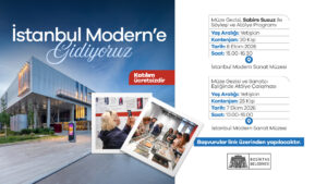 BEŞİKTAŞ BELEDİYESİ, KADINLARI İSTANBUL MODERN’DE SANATLA BULUŞTURUYOR